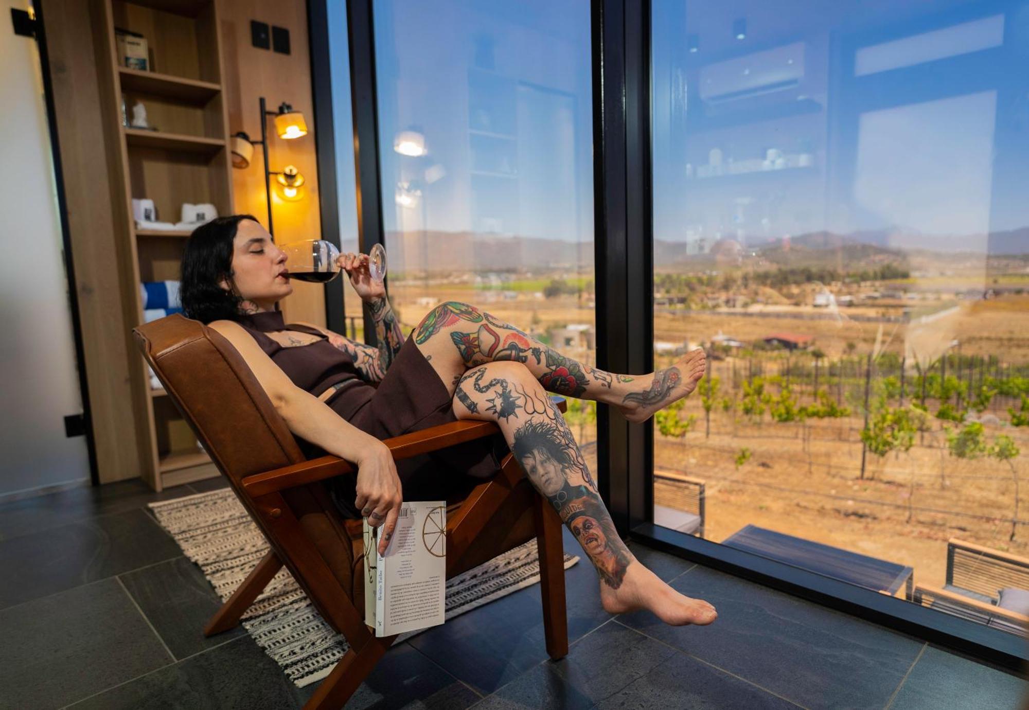 Bajo Estrellas Hotel Contemporaneo Valle de Guadalupe Ngoại thất bức ảnh